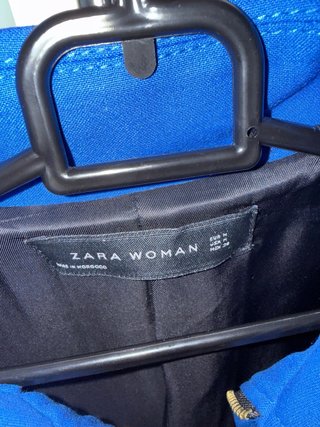 Chaqueta Zara Woman Azul