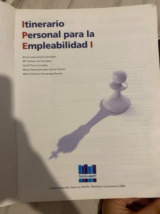 Itinerario Personal para la Empleabilidad I