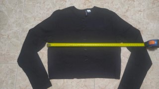 Chaqueta H&M Negra Manga Larga Talla M