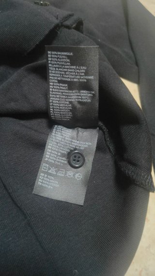 Chaqueta H&M Negra Manga Larga Talla M