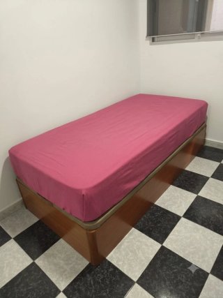 Canapé abatible 90cm + colchón seminuevo
