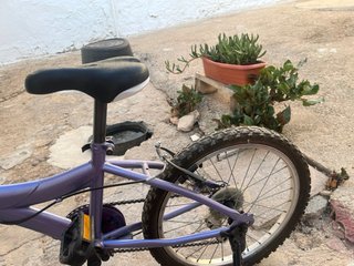 Bicicleta niña 16 pulgadas morada