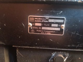 Roland Jazz Chorus Amplificador Original