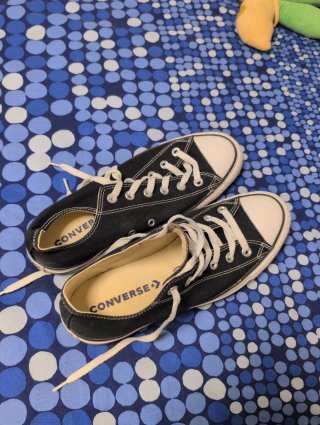 Converse Negro Talla 41
