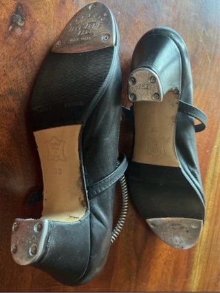 Zapatos de claqué chapas Capezio, marca Maty,