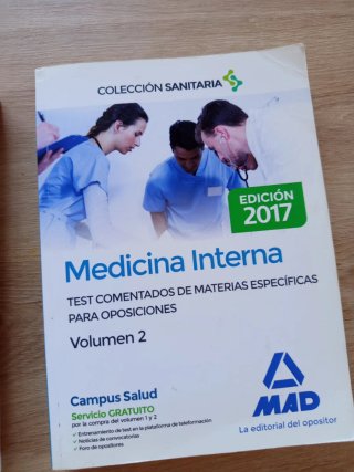 Medicina Interna. Test comentados de materias e...