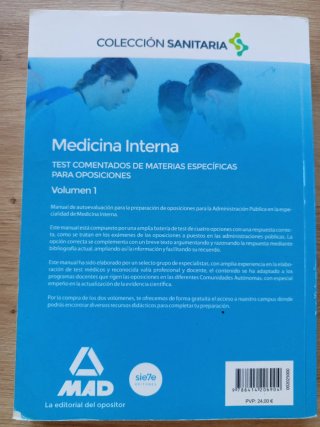 Medicina Interna. Test comentados de materias e...