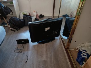 Samsung con el aparato nuevo de TDT
