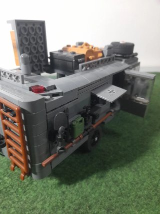 Lego militar camión