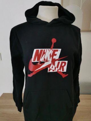 Sudadera Nike Negra con Logo Jordan