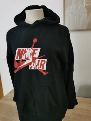 Sudadera Nike Negra con Logo Jordan