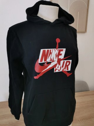 Sudadera Nike Negra con Logo Jordan