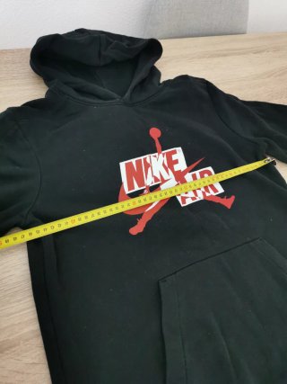 Sudadera Nike Negra con Logo Jordan