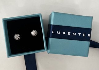 Pendientes Flor Plata Luxenter