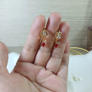 Pendientes Chapado Oro 18k Vintage