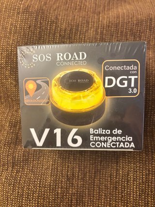 Baliza V16 SOS ROAD Conectada DGT 3.0 Precintada.