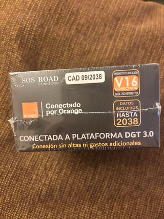 Baliza V16 SOS ROAD Conectada DGT 3.0 Precintada.