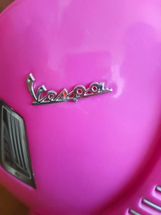 Moto infantil a batería rosa