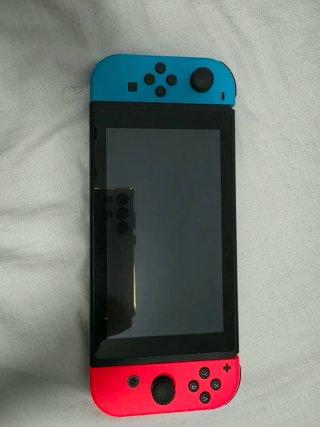 Nintendo Switch Blu/Rosso + Custodia Animal Crossing