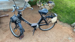 Moto Antigua Solex Moped Negra