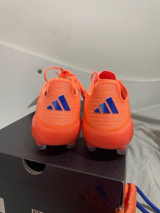 Zapatillas Fútbol Adidas F50 Naranja/Azul