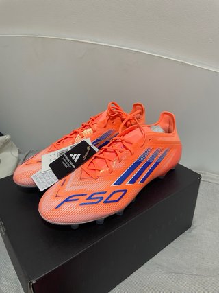 Zapatillas Fútbol Adidas F50 Naranja/Azul