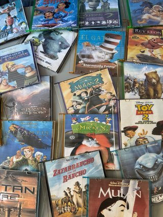 Lote Películas DVD Infantil Acción Comedia