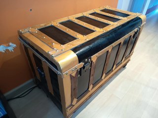 Baúl Antiguo Restaurado – Estilo Vintage / Baúl Za
