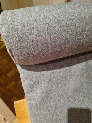 Hamaca Ikea Madera Funda Gris