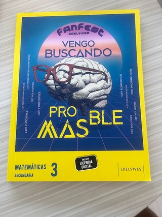 Matematicas edelvives de 3 ESO. Buen estado