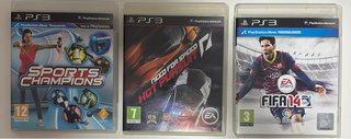 Pack 3 Juegos PS3: Sports Champions, NFS Hot Pursu