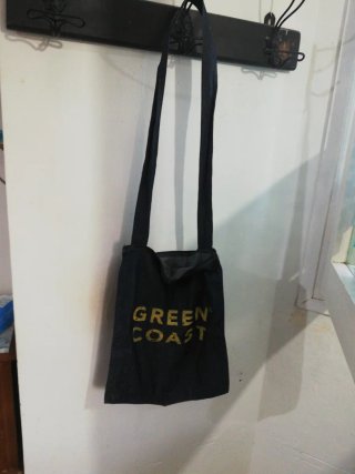 Bolso de tela grande Green Coast