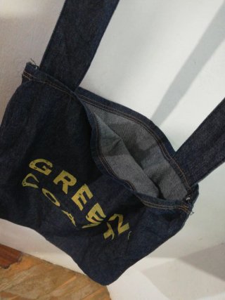 Bolso de tela grande Green Coast
