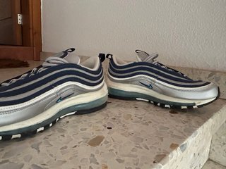 Nike Air Max 97 Azul y Plateado
