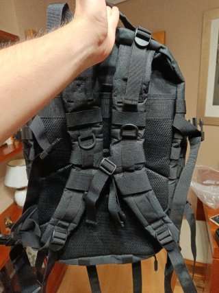 Mochila Táctica Militar BAPLONEX 45L Negra
