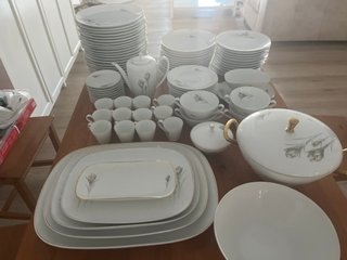 Espectacular Vajilla vintage porcelana años 60/70