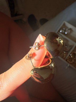 Pendientes dorados