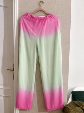 Conjunto Zara Camisa e Calças Degradê