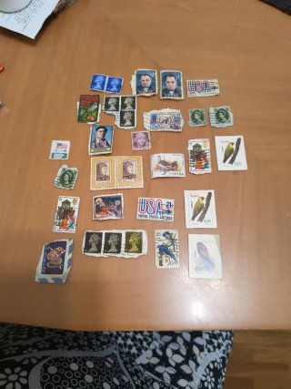 Lote de sellos variados