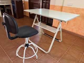Mesa dibujo inclinable + Silla Arquitecto