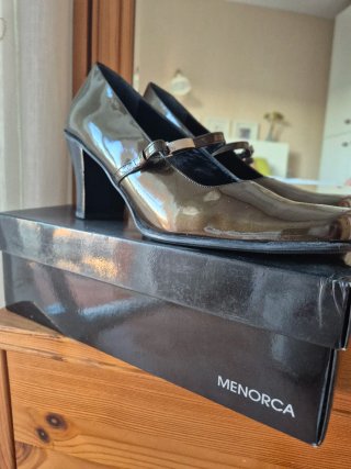 Zapatos charol Ferrerias Talla 40