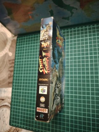 VHS Street Fighter II y Perfect Dark N64