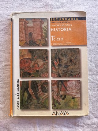 Libro Ciencias Sociales Historia 1.er Ciclo-Anaya