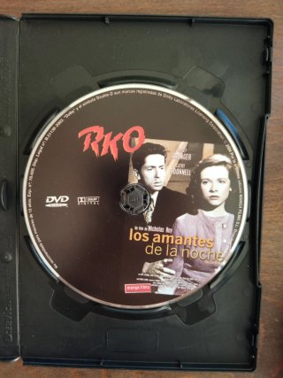 DVD Los amantes de la noche (Nicholas Ray)