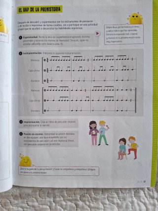 Libro Música y Danza 5º Primaria Edelvives