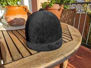 Casco Equitación Fouganza C300 Negro Talla 56