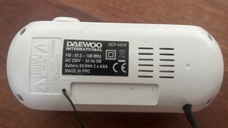 Reloj despertador digital DAEWOO