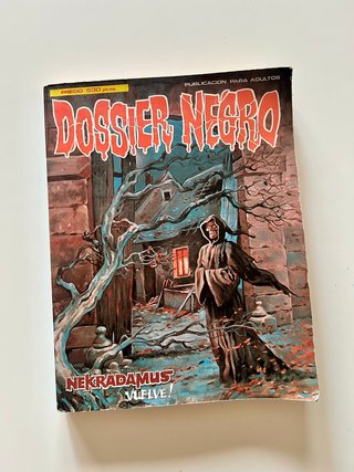 Comic Revista Dossier Negro No 180 - Nekradamus Vu