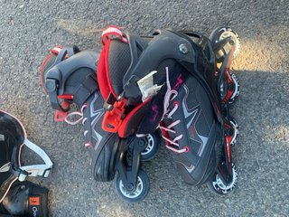 Patines Decathlon Talla 35-38 + Protecciones