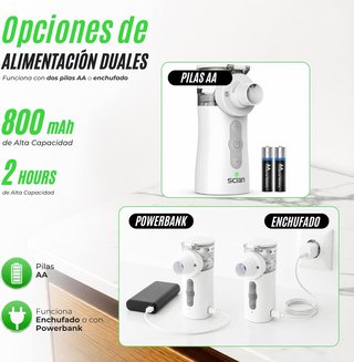Nebulizador portátil Scian